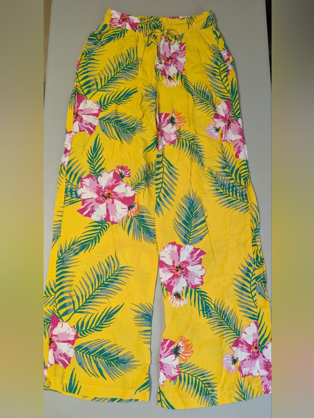 Ndero floral lightweight pants, small